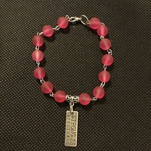 Pink bracelet